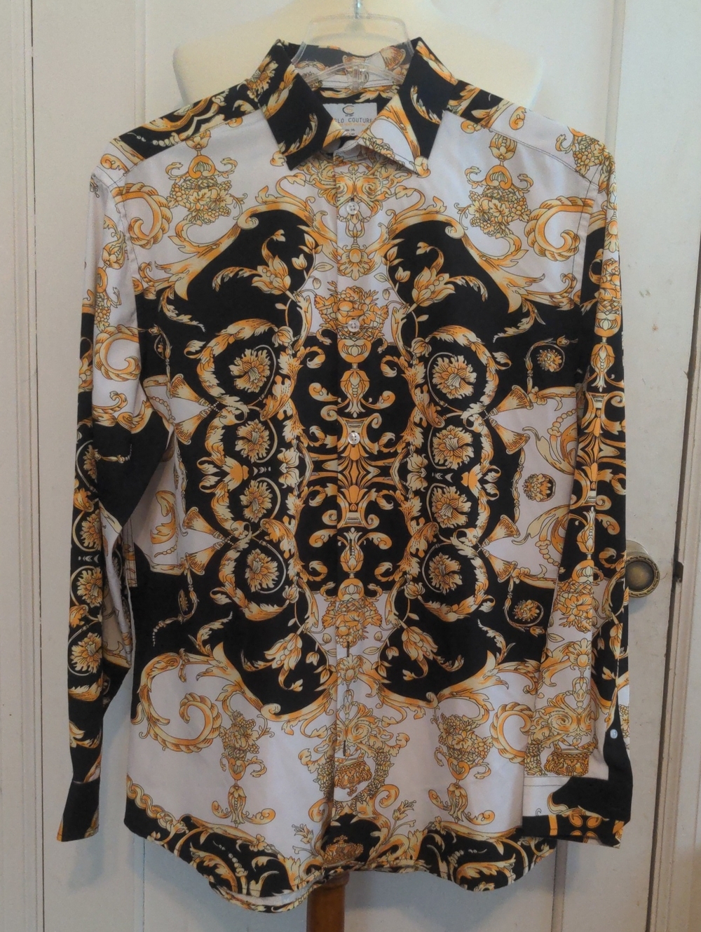 SUSLO Couture Men's  Party Shirt XXL